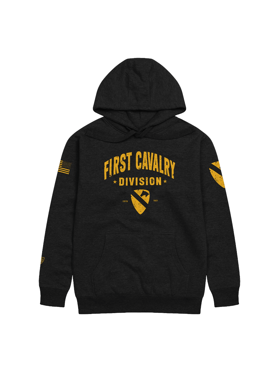 1st Cavalry Division - First Team "Distressed" Hoodie product image (2)