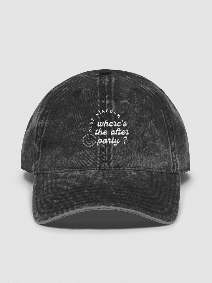 Wheres the After Party? PLUR Kingdom Dad Hat product image (1)