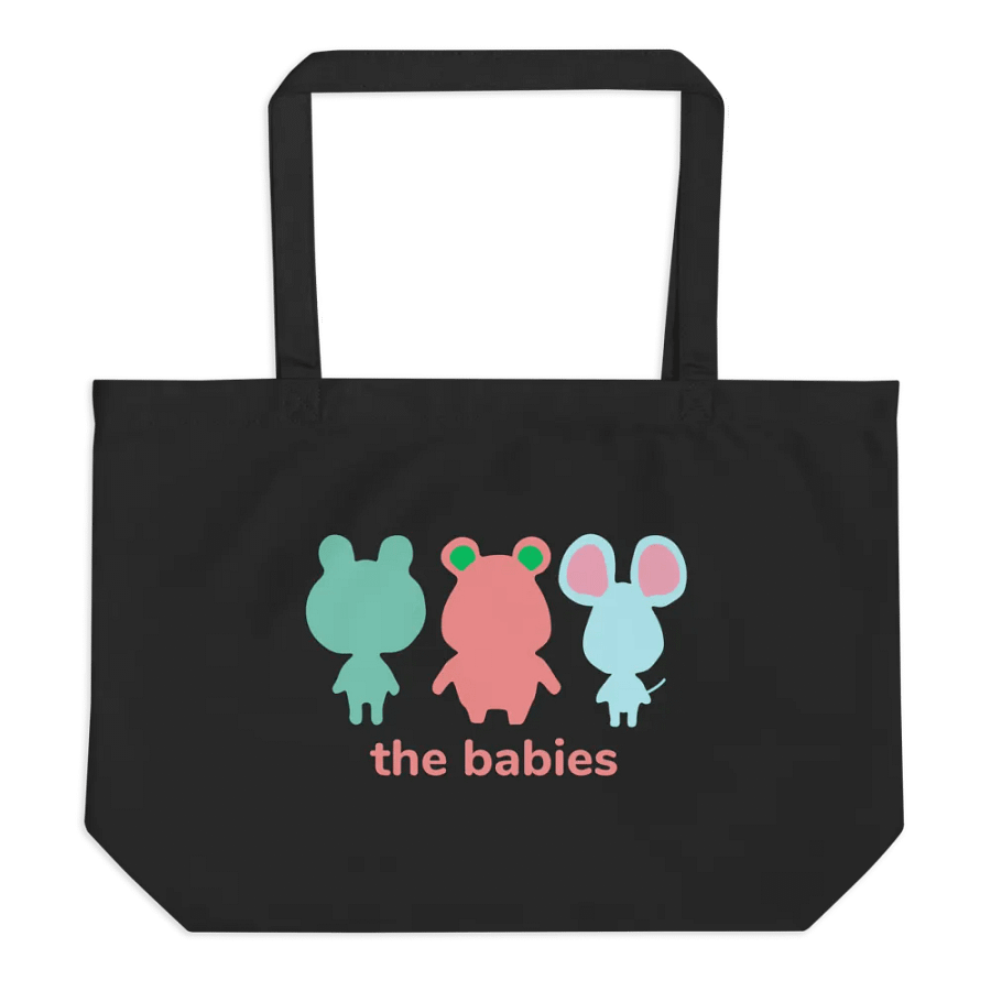 The Babies Large Tote Bag product image (1)