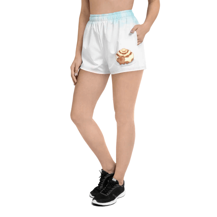 Capybara Cinn Roll Athletic Shorts product image (2)