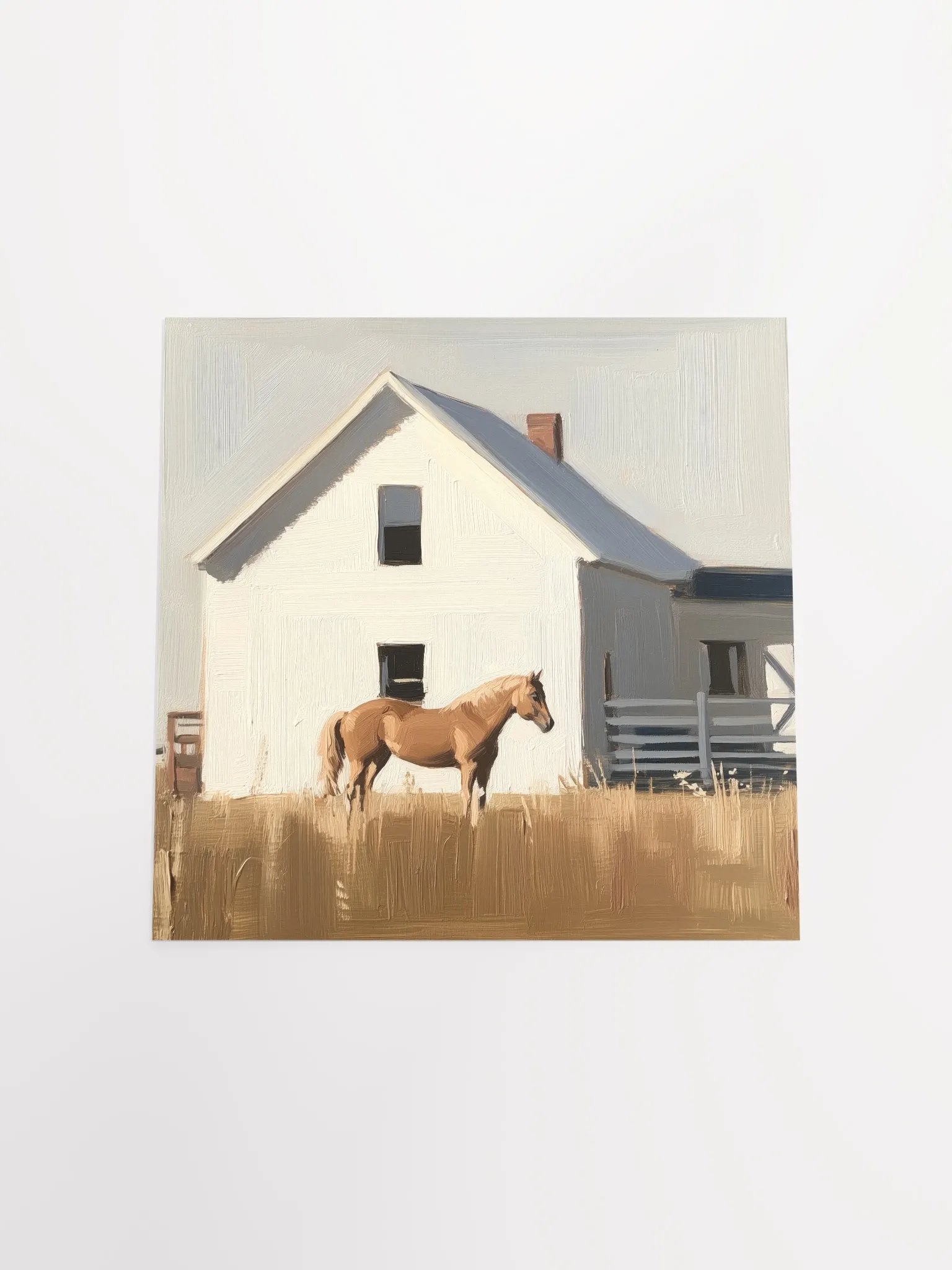 Modern Farmhouse: Brown Horse III Art Print product image (16)