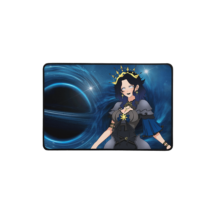 "The Black Hole Monarch" Queen Umbra Desk Mat product image (1)