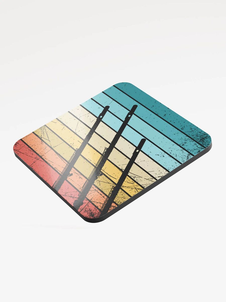 Retro Abstract Flute Coaster - Fl product image (3)