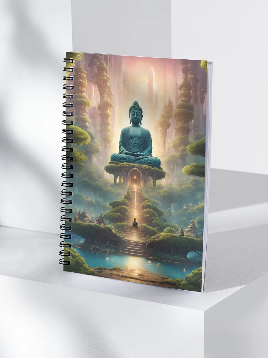 Buddha Enlightenment Spiral Notebook product image (4)