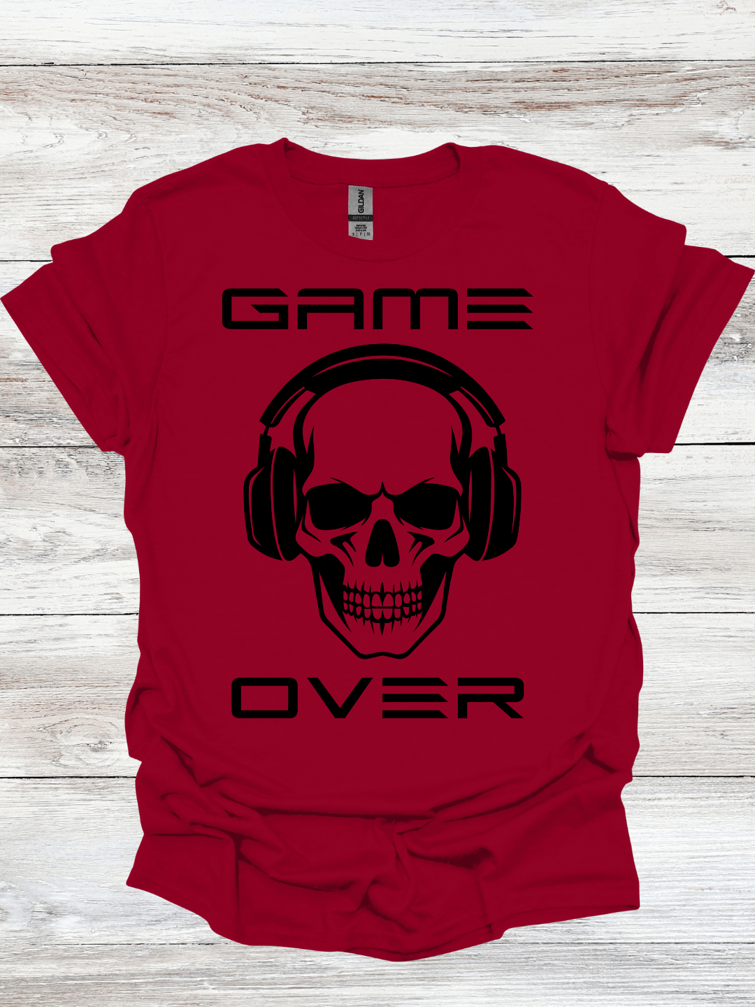 Game Over Skull T-Shirt product image (1)