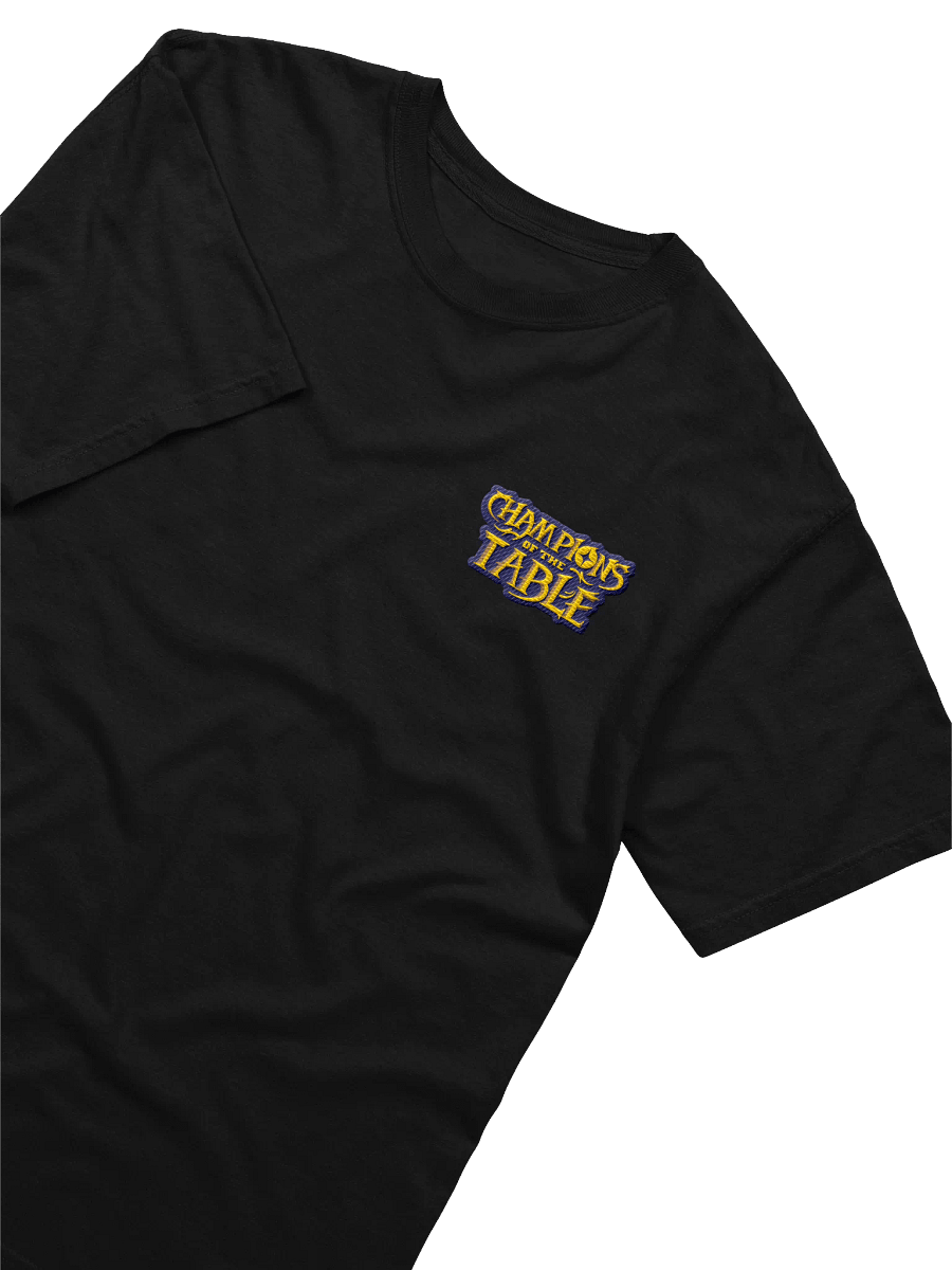 Champions of The Table - Embroidered Corner Logo Tee product image (3)
