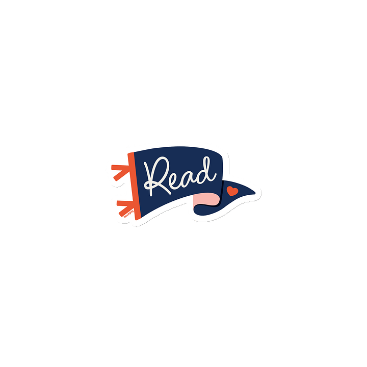 Go Team...Read! Blue Pennant Magnet product image (1)