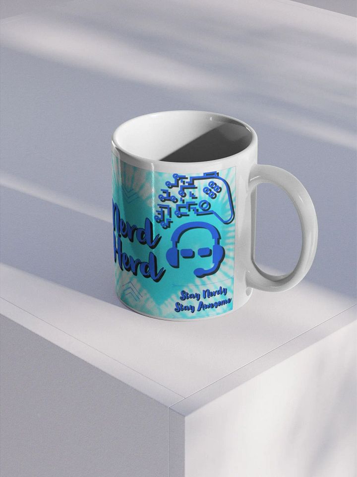 Nerd Herd Glossy Mug (Color) product image (2)