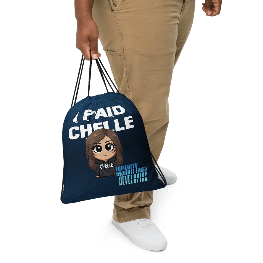 I Paid Chelle — Drawstring Bag product image (5)