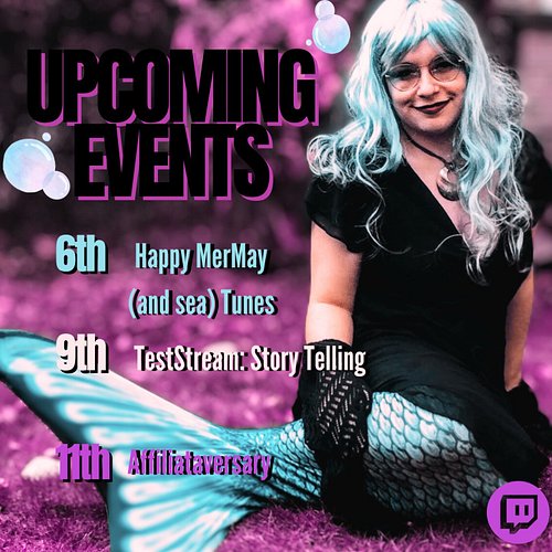 Happy MerMay!!! This month is all about MerFolks all around the globe!! So... We're starting off by singing some MerMay & Sea...