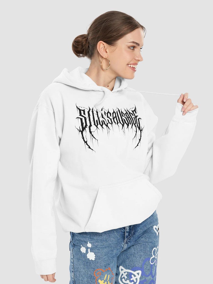 Sillysau5age Deathmetal Hoodie (Black) product image (7)