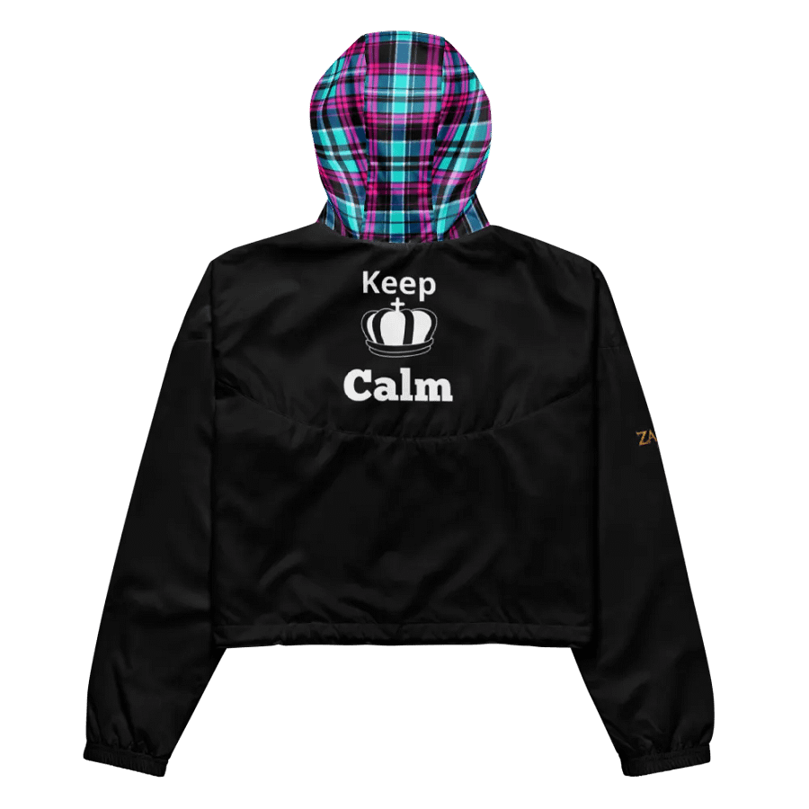 Plaid Perfection Women's Windbreaker product image (5)
