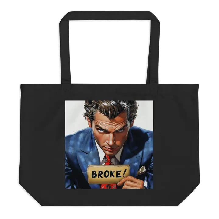 Broke!! Pop Art Shopper Tote Bag product image (1)