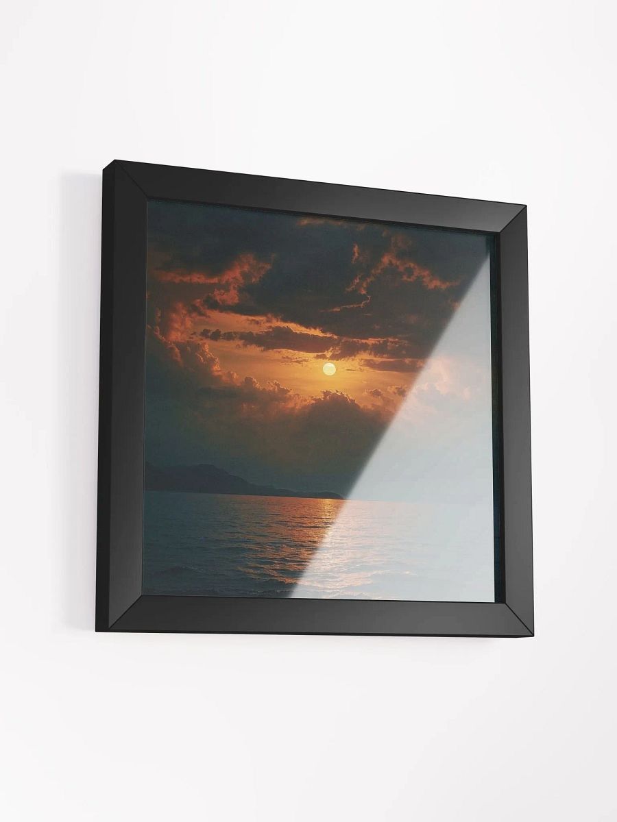 Sunset Seascape Framed Print product image (25)