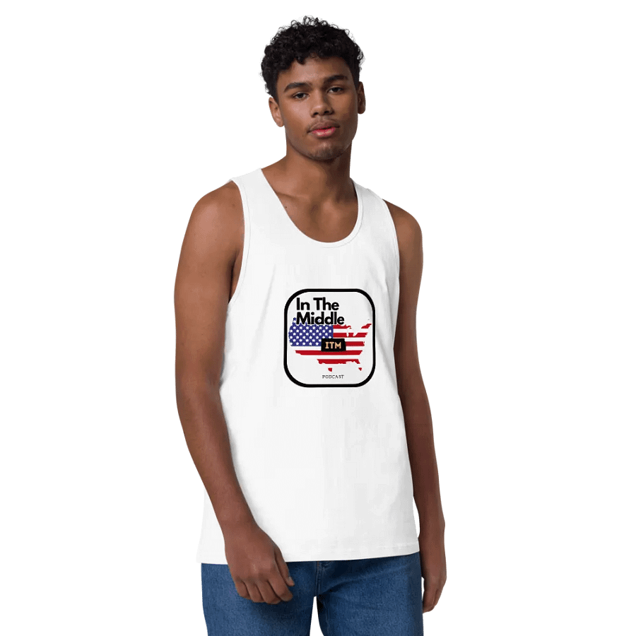 In The Middle Patriotic Tank product image (62)
