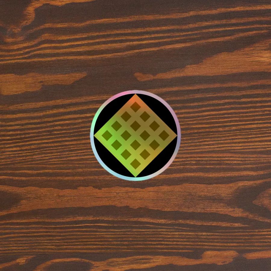 Holo WaffleSticker product image (5)