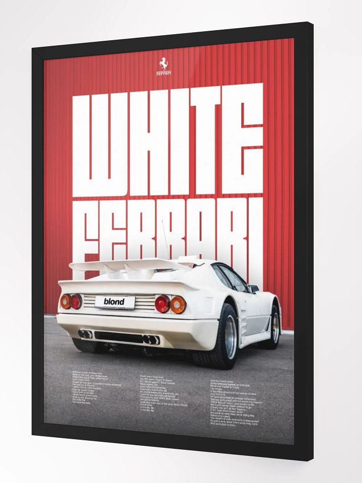 White Ferrari product image (2)