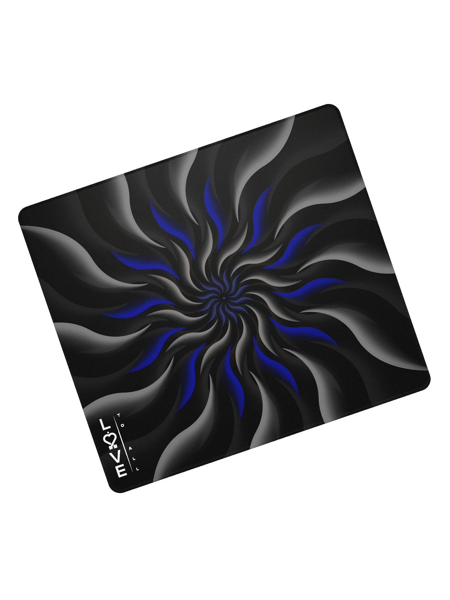 Blue Mandala Large Mousepad product image (8)