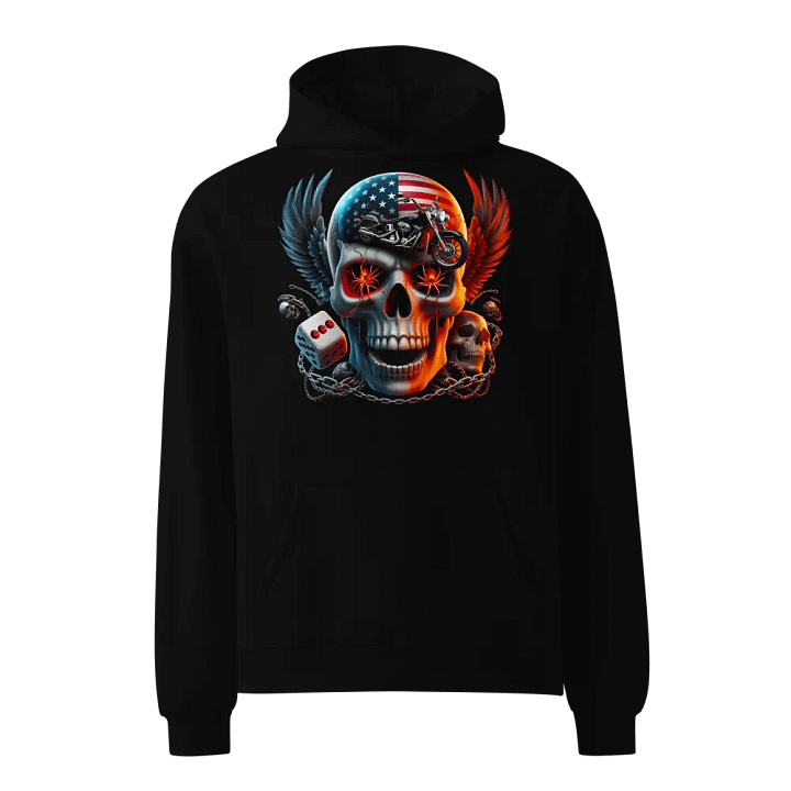 Patriotic Reaper Oversized Hoodie #23 product image (1)