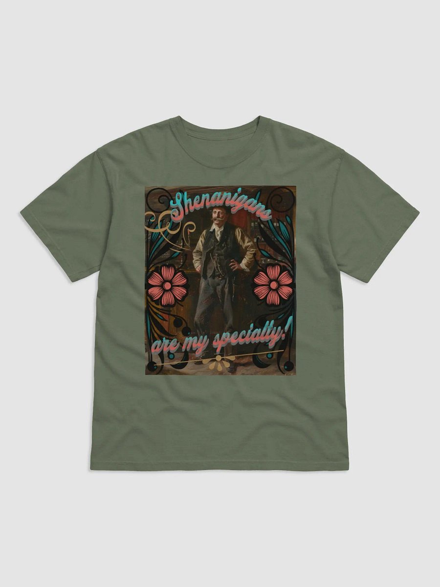 St. Patrick's Day Heavyweight Unisex Crewneck T-shirt product image (1)