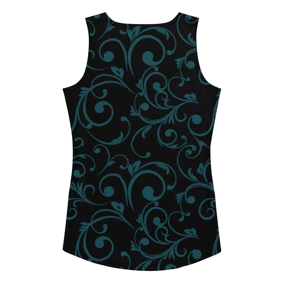 Dark Teal Twirl Top product image (2)