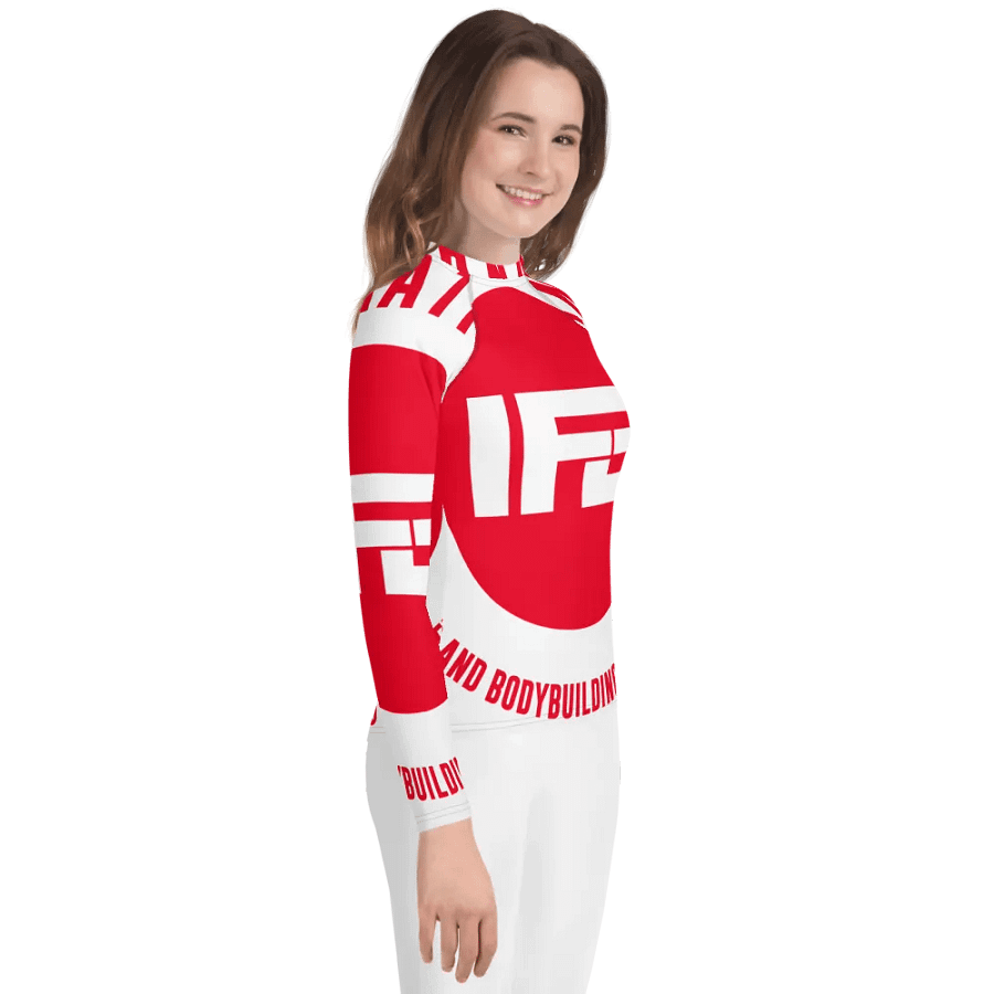 IFBNewsfeed.Org's All-Over Print Youth Rash Guard product image (5)