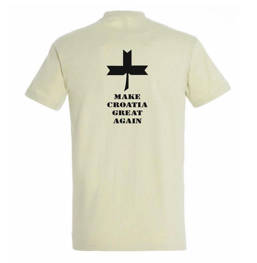 T-Shirt "MAKE CROATIA GREAT AGAIN" product image (1)