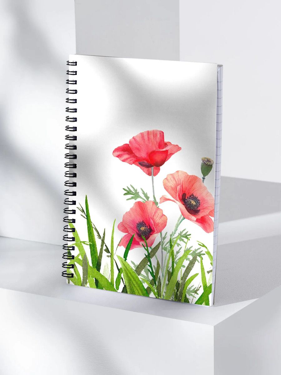 Poppy Spiral Notebook product image (4)