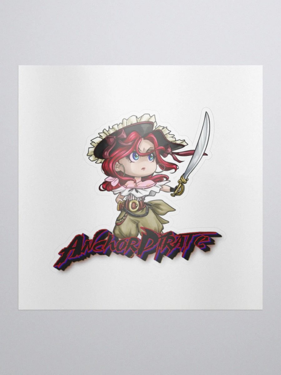 Anchor pirate chibi sticker product image (1)