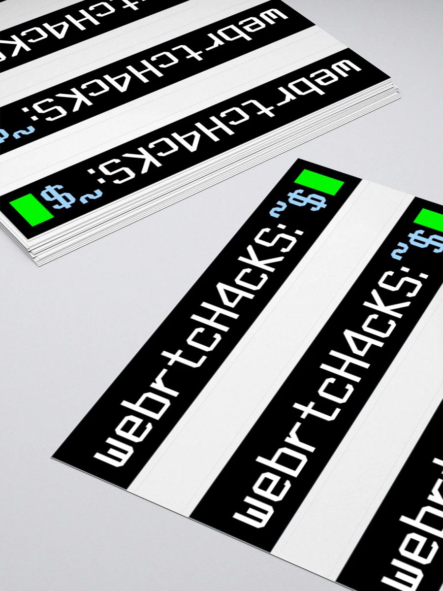 webrtcHacks stickers - 3