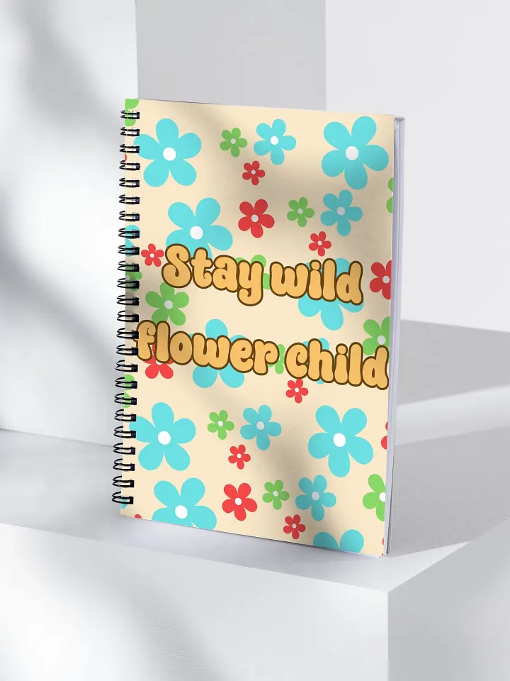 Stay Wild Flower Child Journal 70s Themed Nature Inspirational & Motivational product image (2)