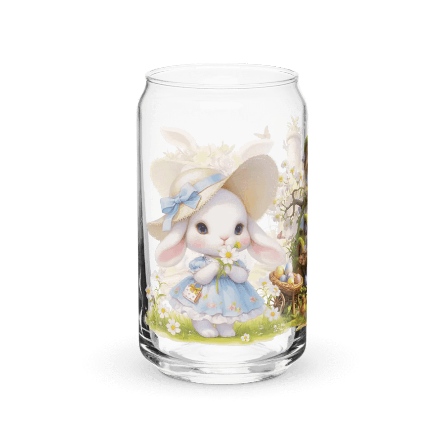 Bunny Bliss Can-Shaped Glass product image (8)