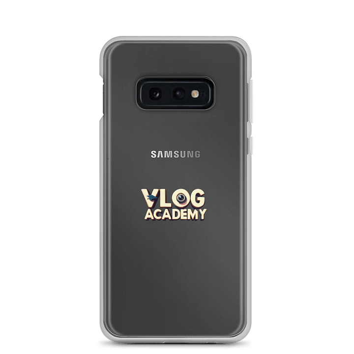 Vlog Academy Clear Case for Samsung® product image (3)