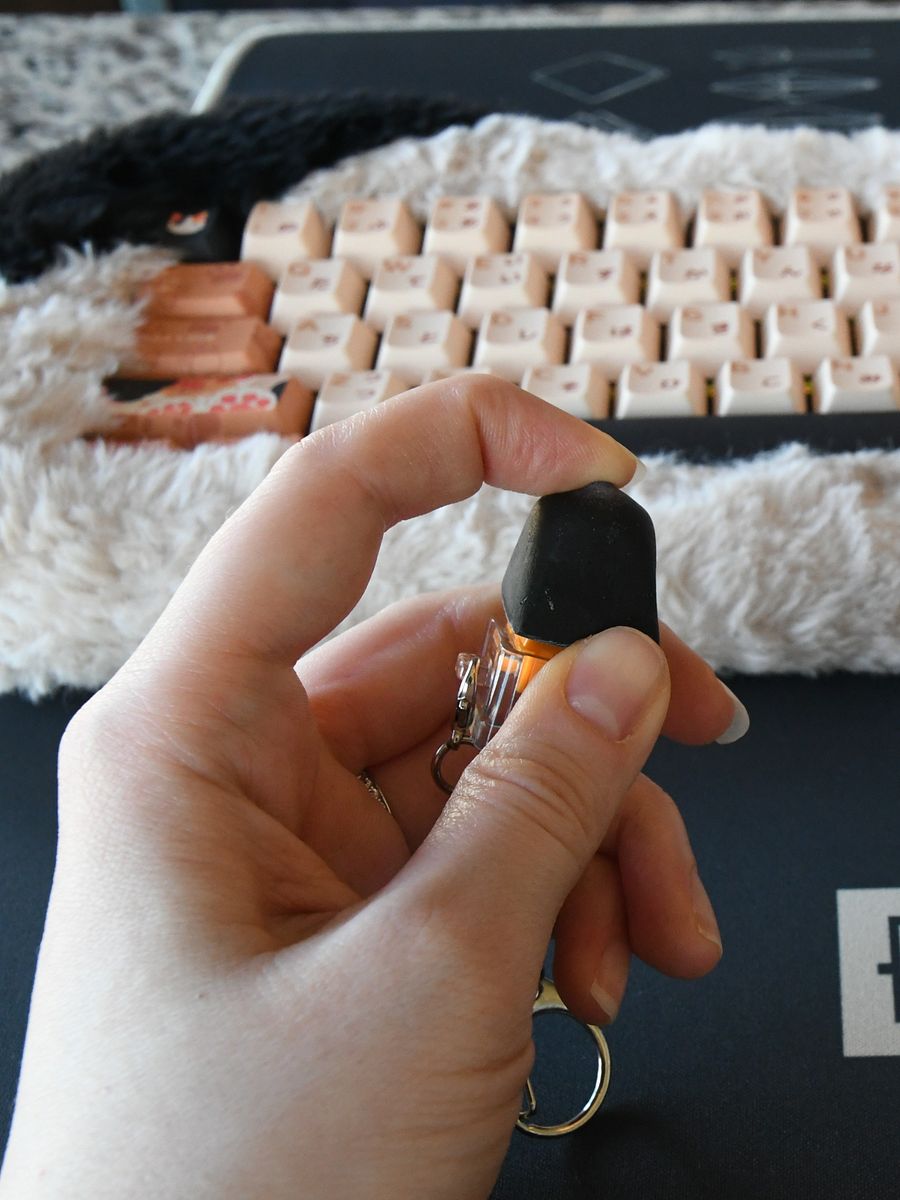 Booba Keycap Fidget Toys with Keychain product image (3)