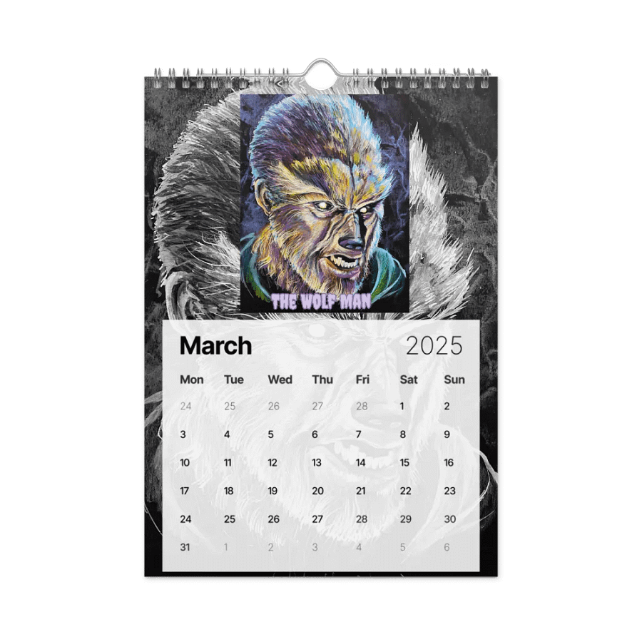 ELFSAR's 2025 MONSTER CALENDAR product image (4)