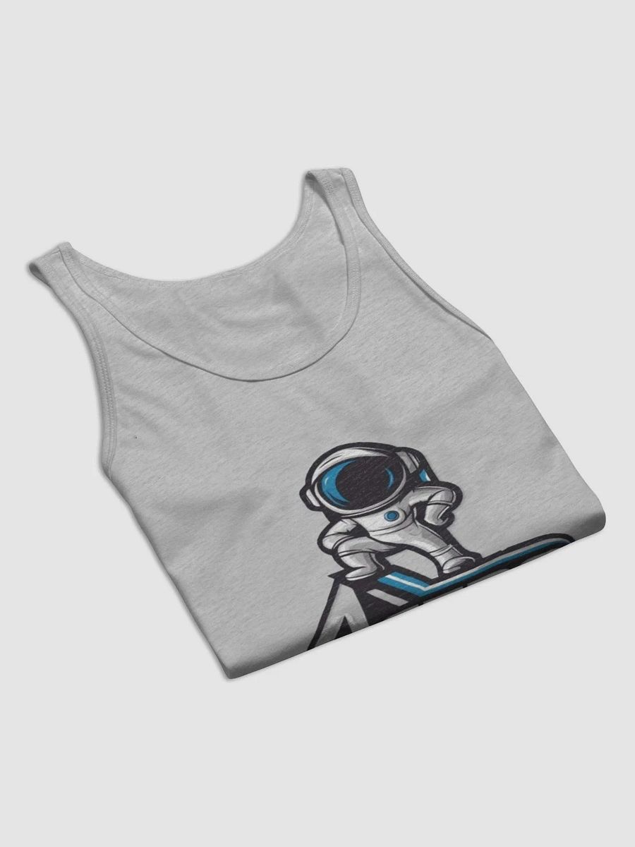 Astro Unisex Cotton Tank Top - Bold Astronaut Design for Space Enthusiasts product image (8)