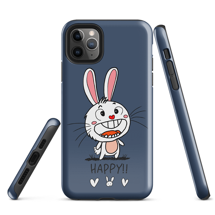 Smiling Bunny iPhone® Tough Case product image (3)