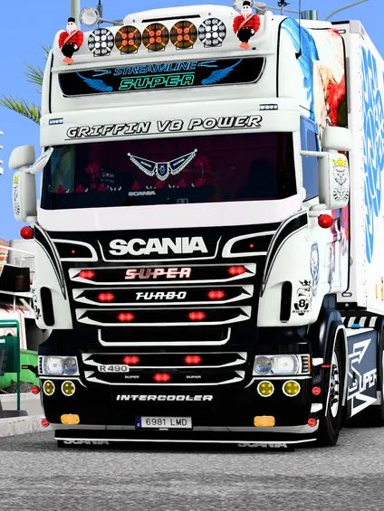 ETS2 Skin - RJL Super Griffin V8 SKin product image (6)