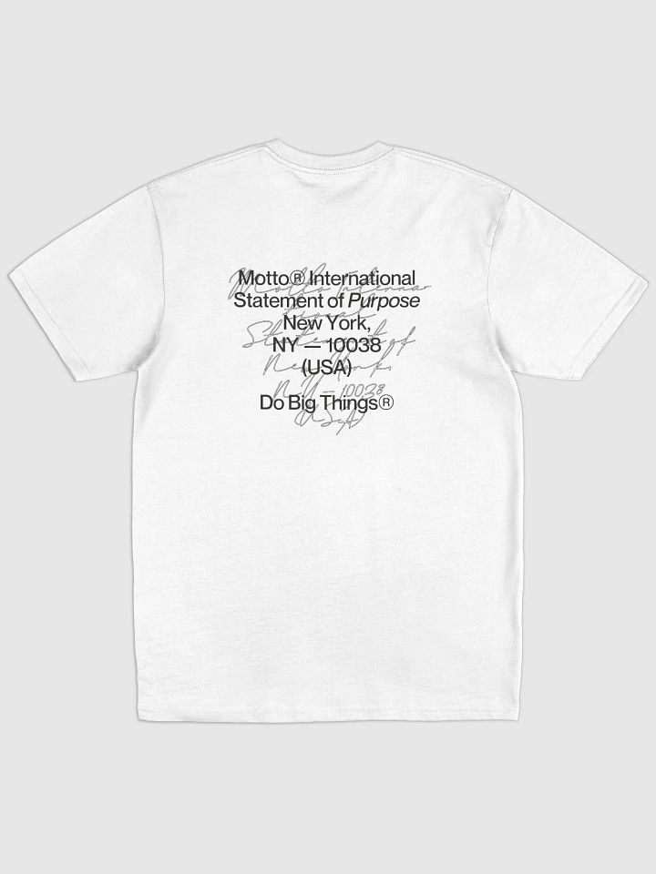 Statement of Purpose T-Shirt product image (2)