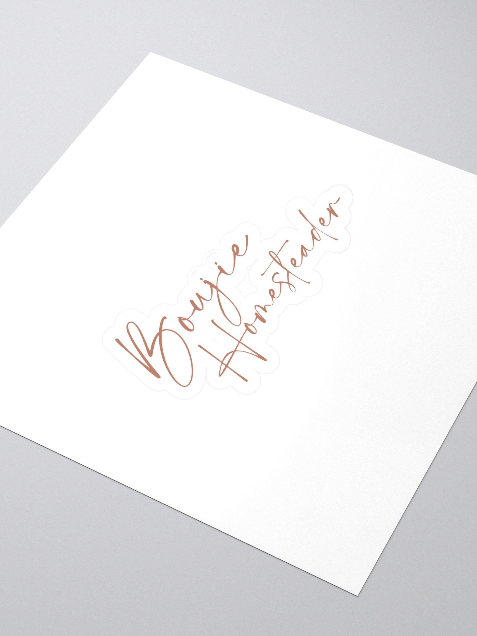 Boujie Homesteader Sticker product image (3)