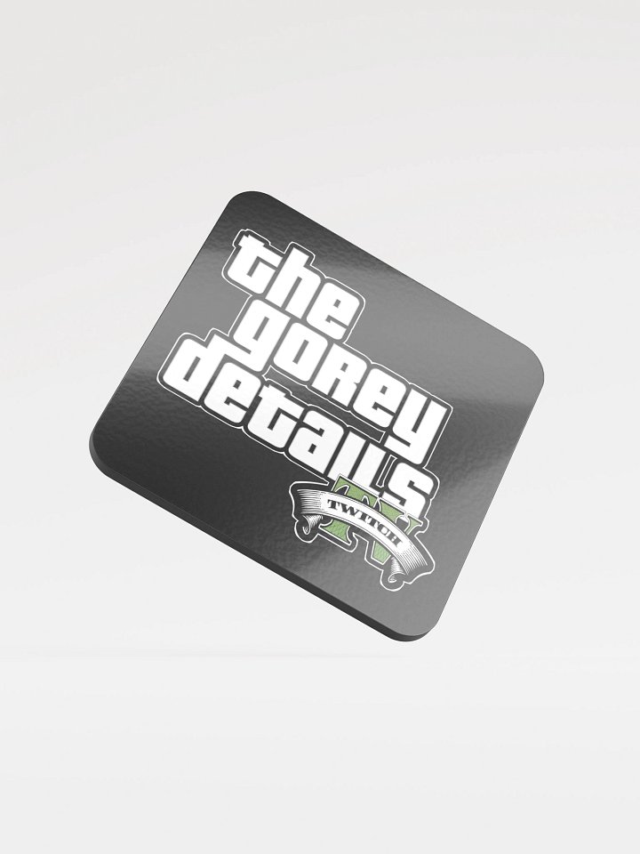 TGD - Glossed Cork Coaster product image (1)