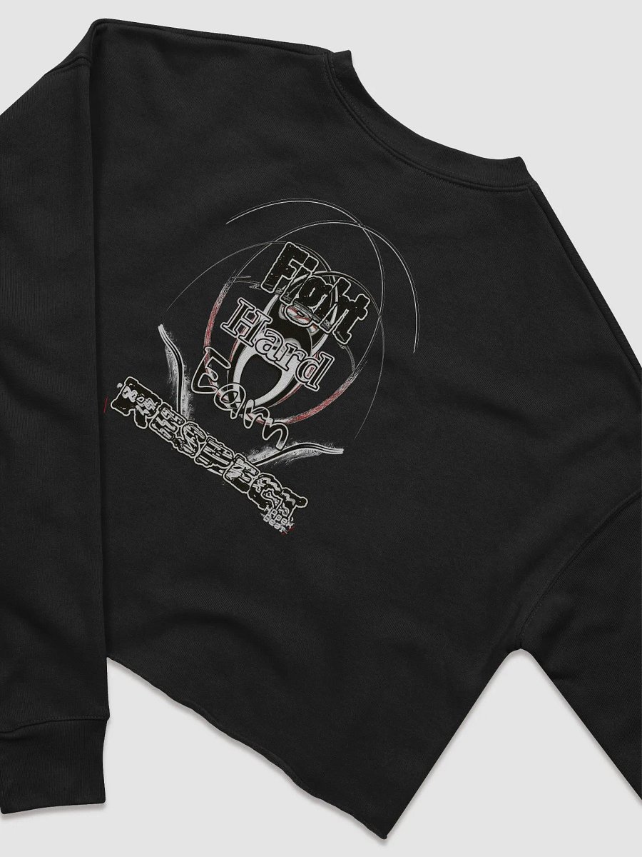 Fight Hard Earn Respect - Women's Fleece Crop Sweatshirt product image (5)