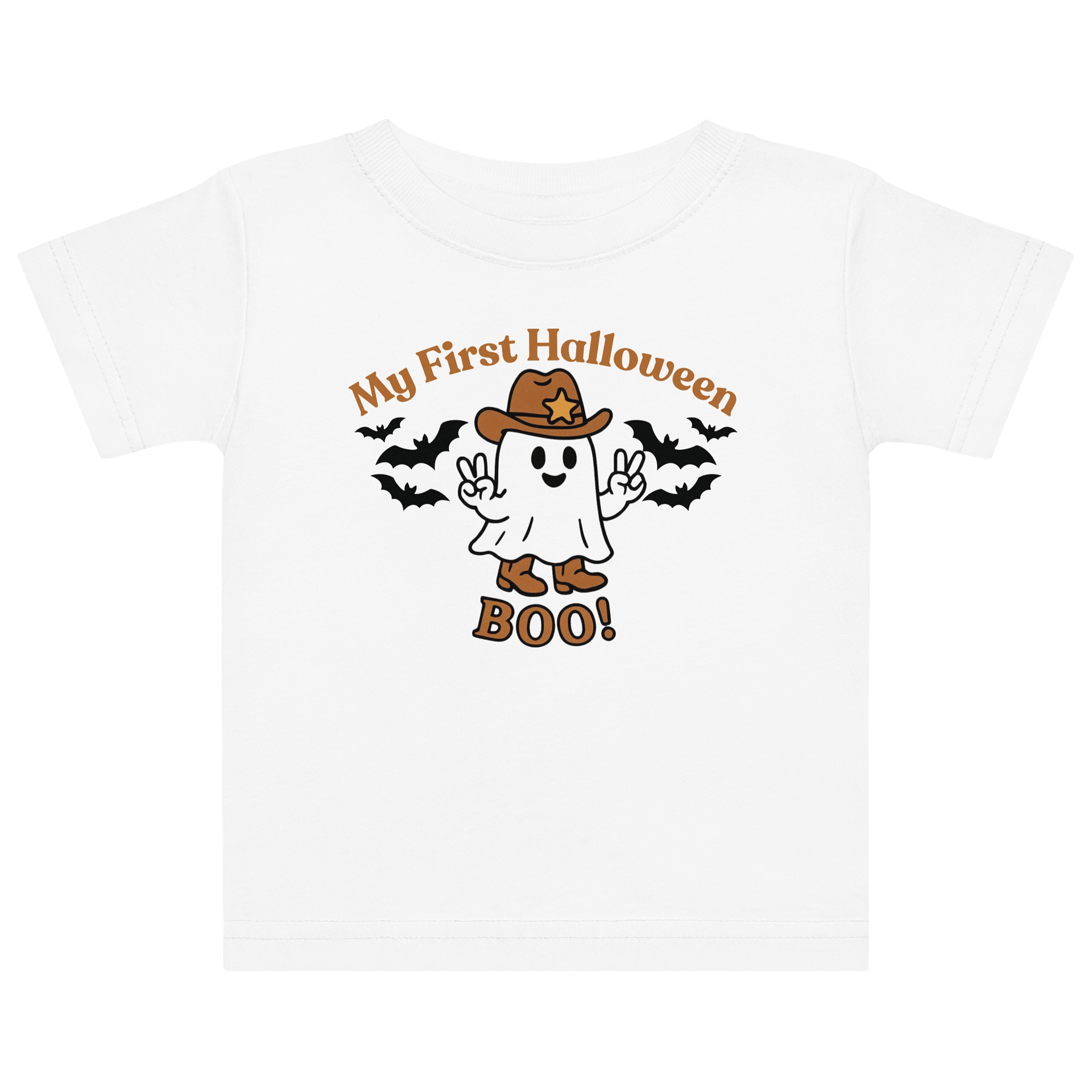 Spooky Western Baby Jersey T-Shirt product image (1)