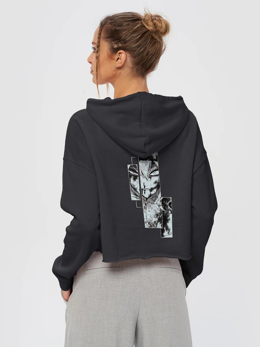 XBOYI x Black Clover | Cropped Hoodie Asta x Liebe product image (6)