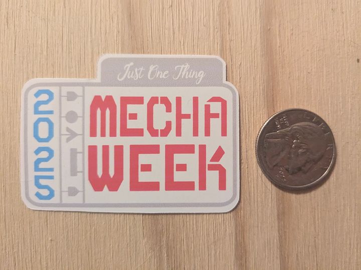 Mecha Week 2025 Sticker product image (1)