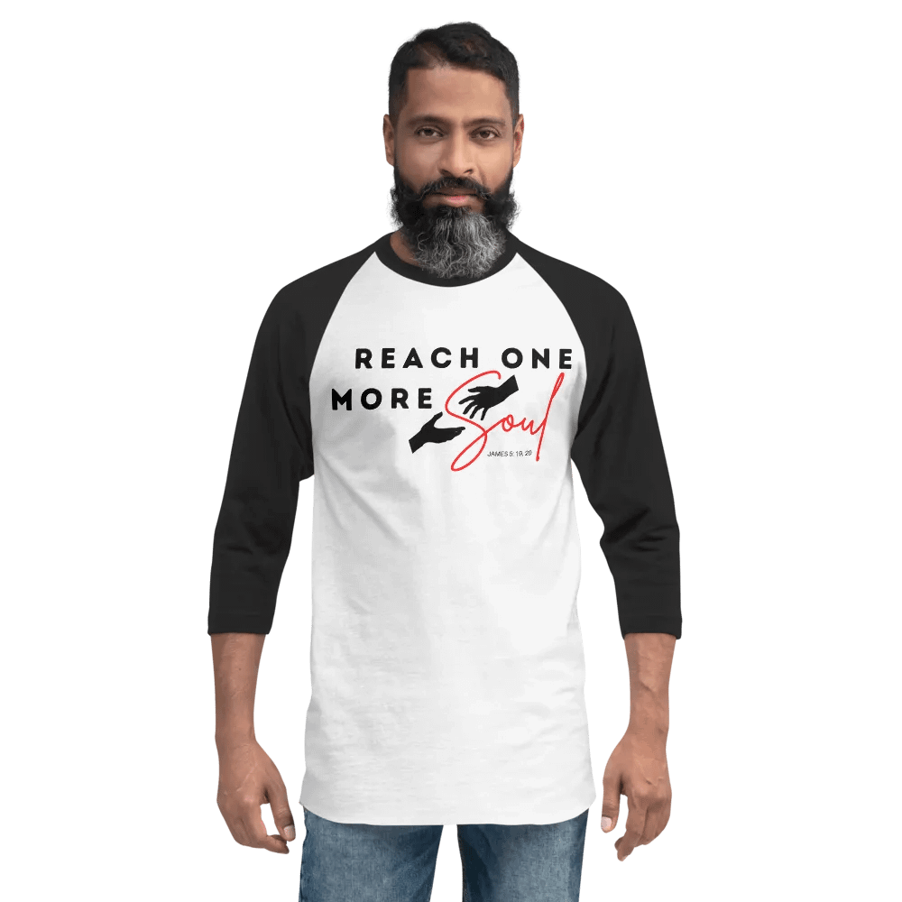 Reach One More Soul Raglan Tee product image (4)