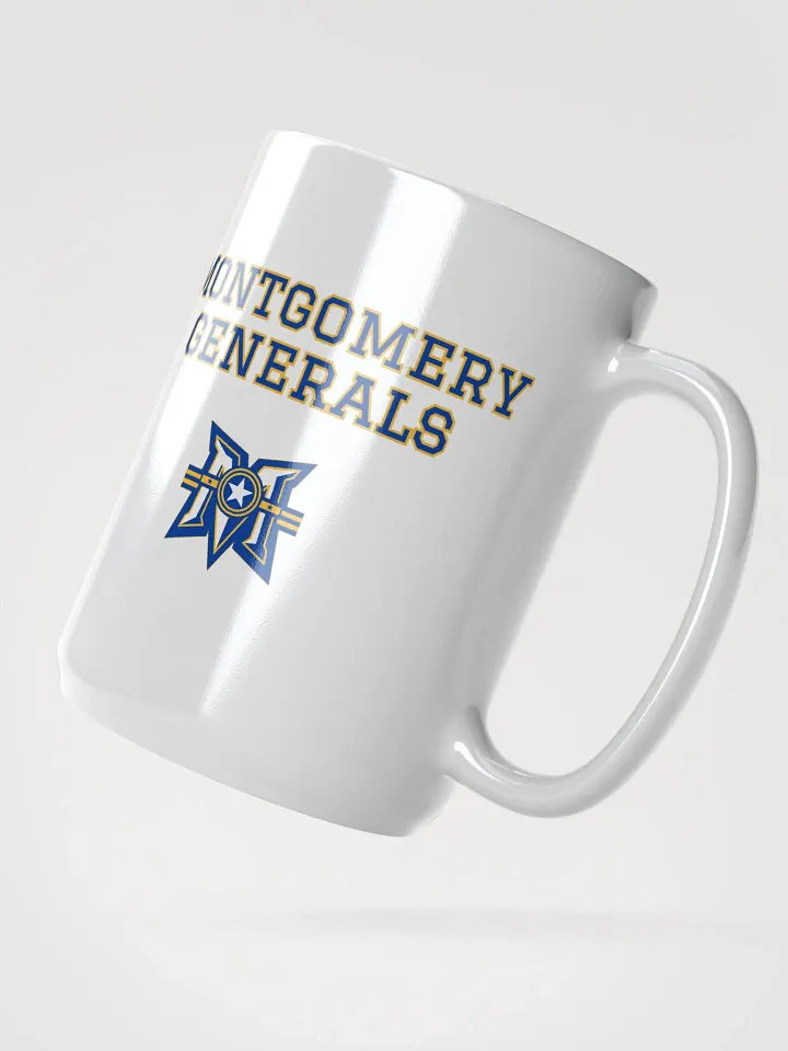 Montgomery Generals All-White Coffee Mug product image (2)
