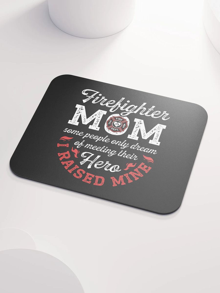 Firefighter Mom - Mouse Pad product image (3)