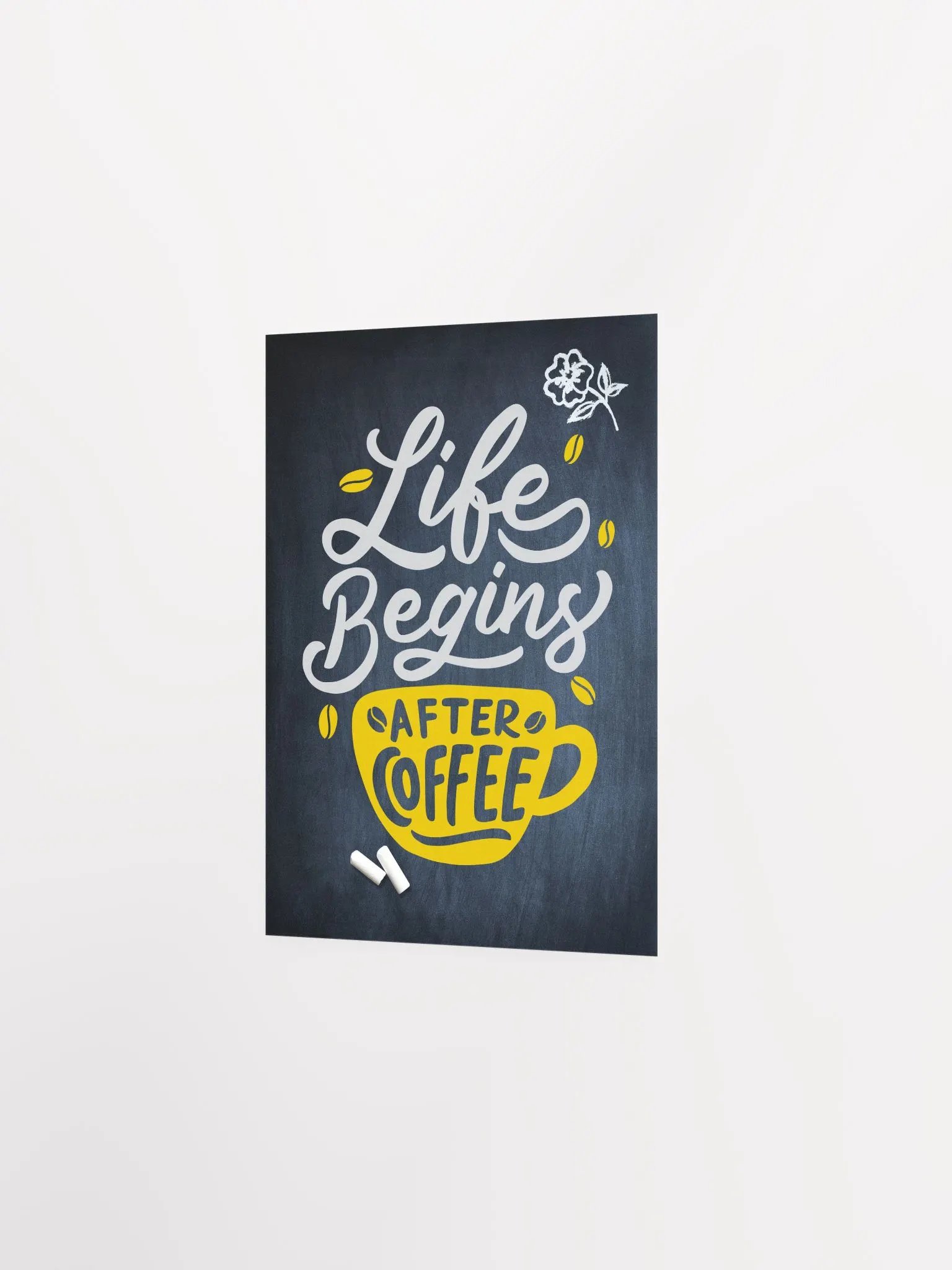 Coffee Lettering Poster Print, Good Morning Coffee Poster, Coffee Lover Gift, Coffee Station Wall Art —Trendy Kitchen Wall Art,Kitchen Decor product image (7)