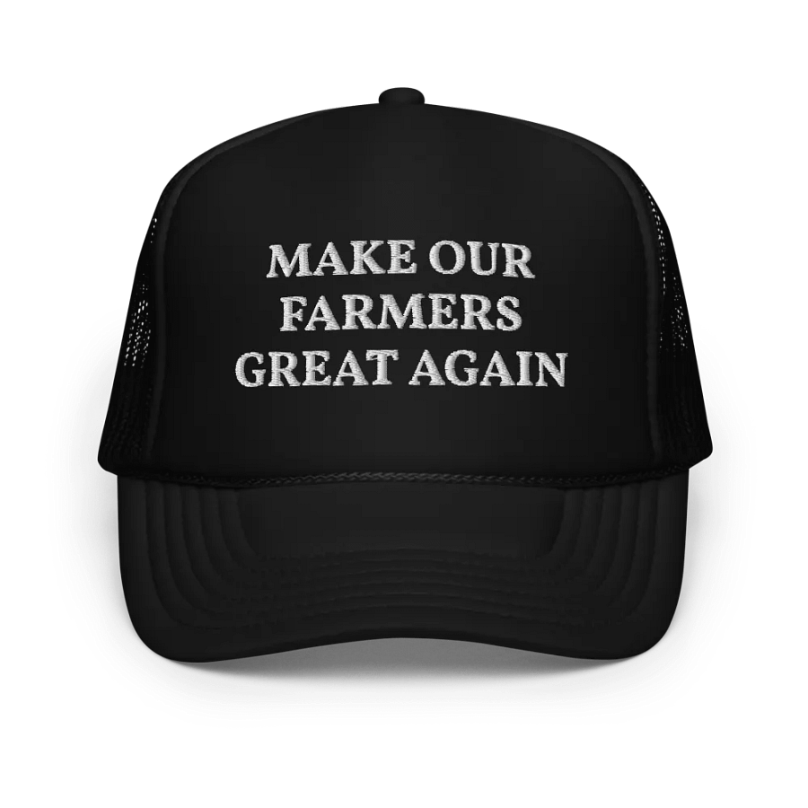 Make Our Farmers Great Again - Embroidered Trucker Cap Hat product image (1)